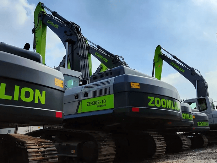 Экскаватор Zoomlion ZE335E масса 33100 кг купить в Томске, Абакане, Северске и Бийске